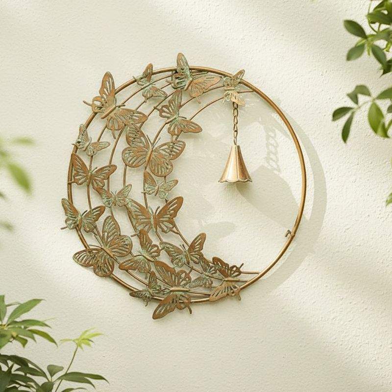 BUTTERFLY BELL WALL ART