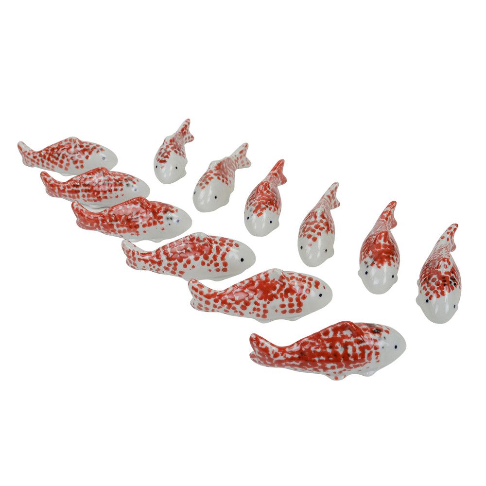 FLOATING RED KOI