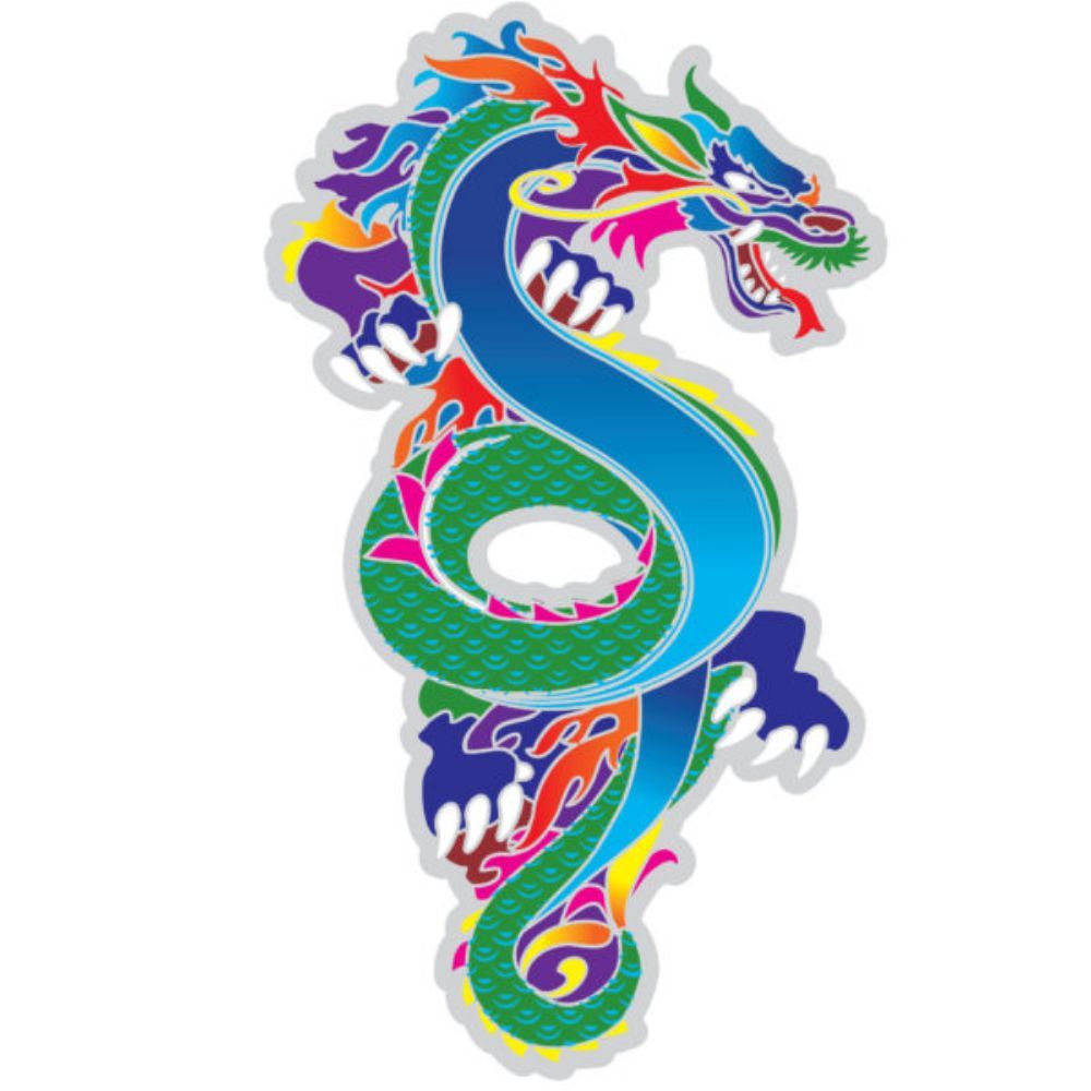 Suncatcher Dragon Window Sticker