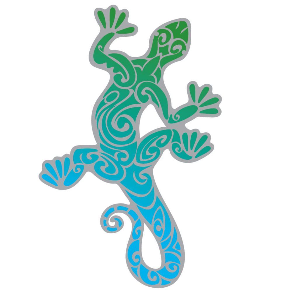 Suncatcher Gecko Window Sticker