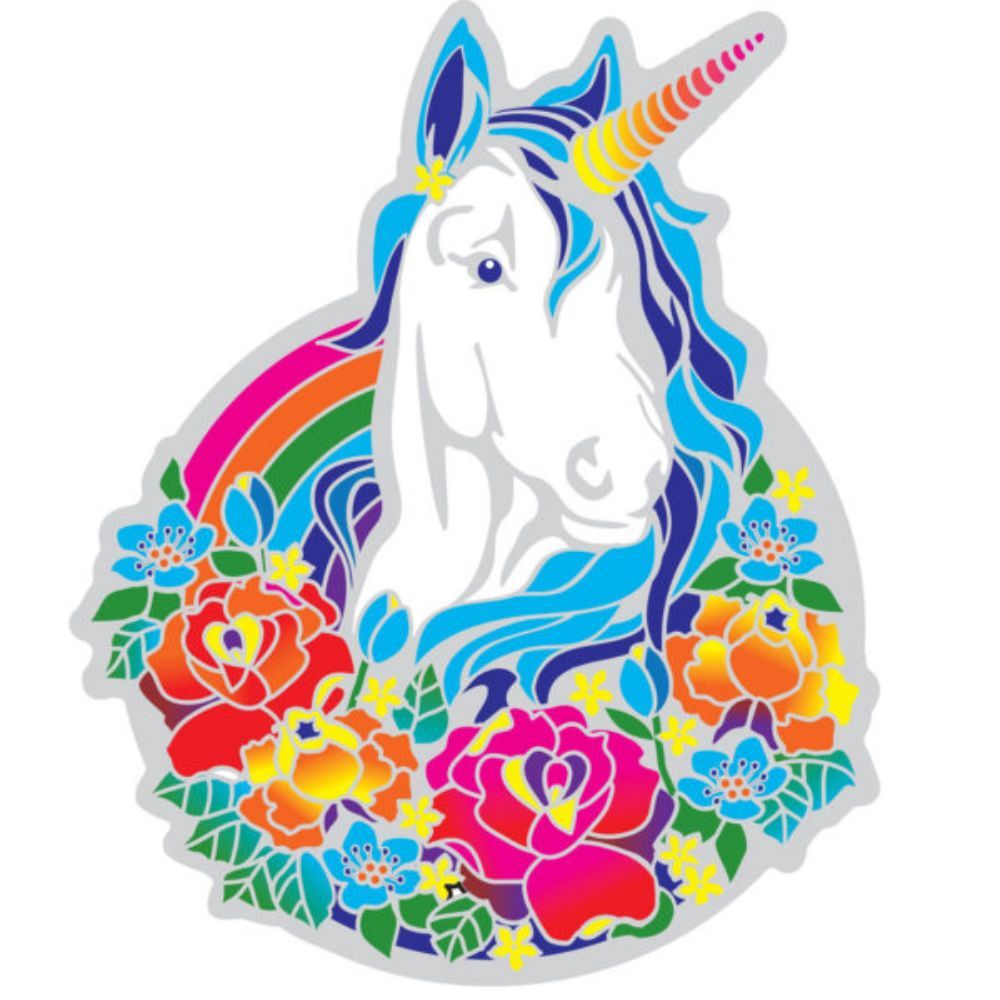 Suncatcher Magic Unicorn Window Sticker