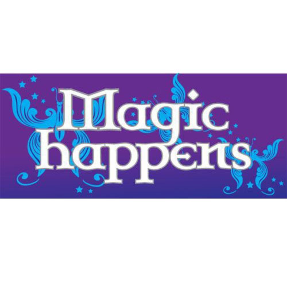 Sunlight Magic Happens 15cm Window Sticker