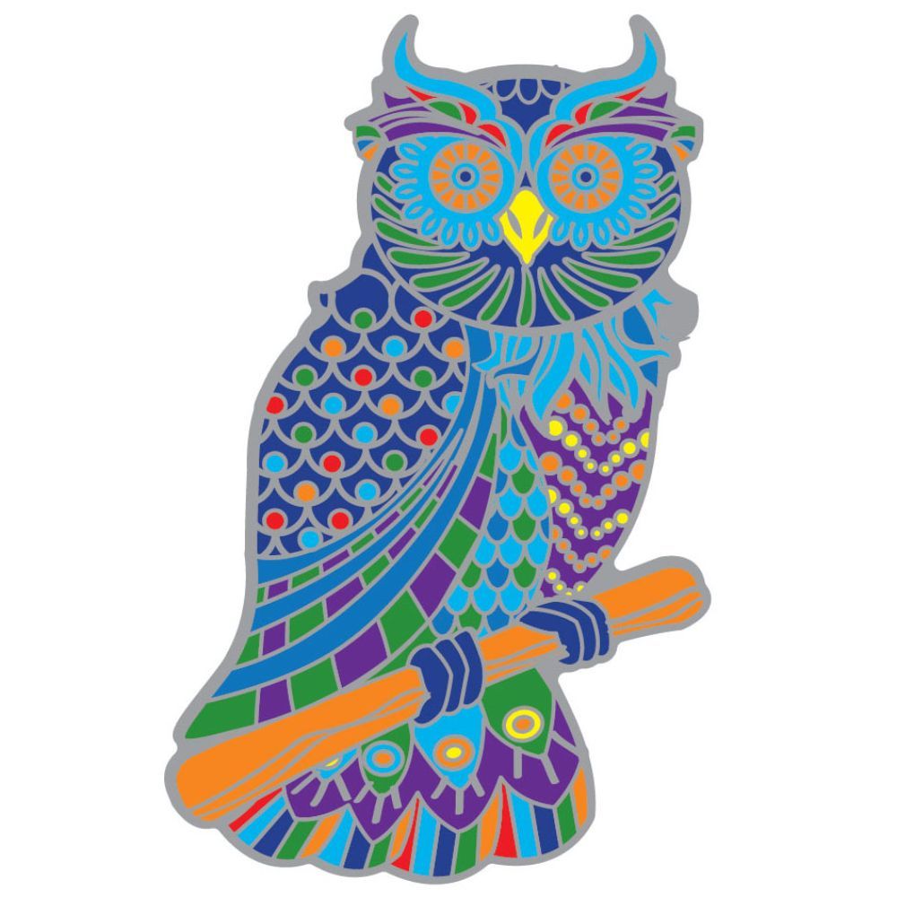 Suncatcher Midnight Owl Window Sticker