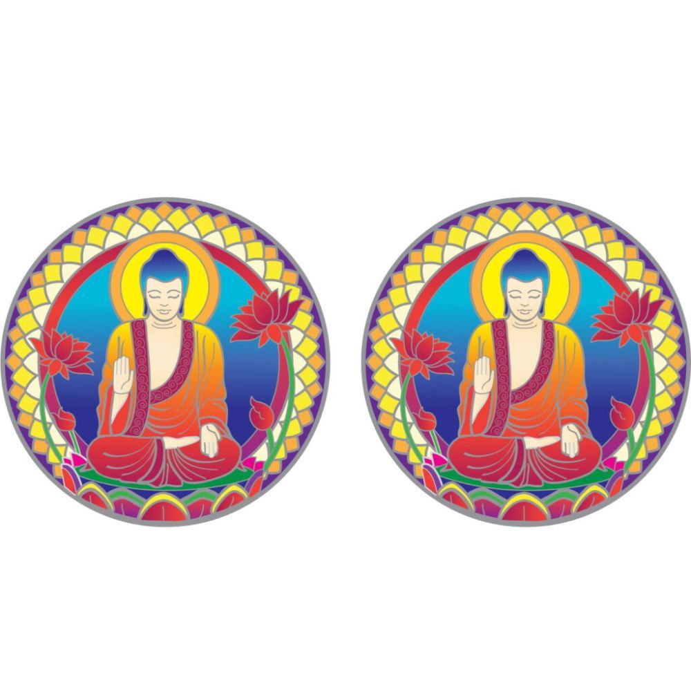 Sunlight Buddha Nature 6cm Window Sticker