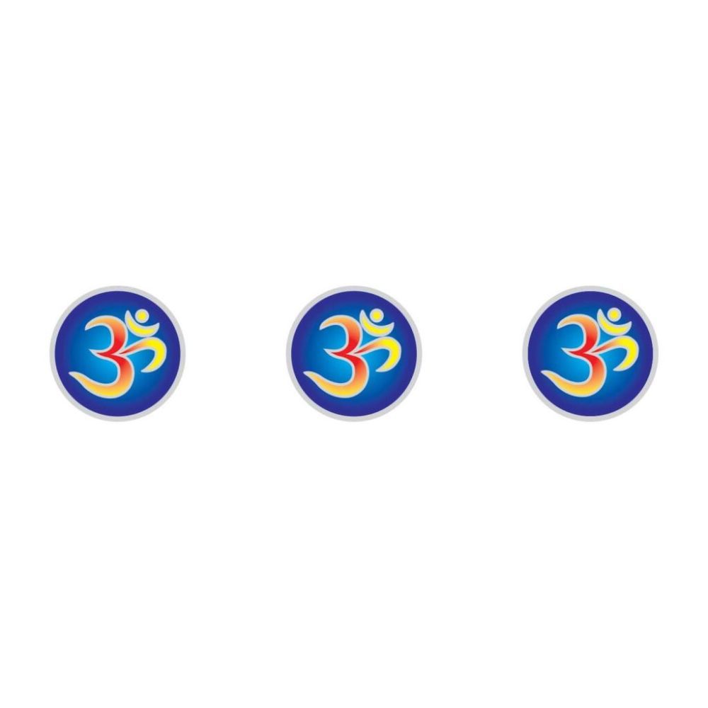 Sunstrip Cosmic Om 28cm Window Sticker