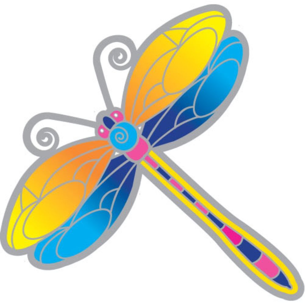 Suncatcher Dragonfly Window Sticker