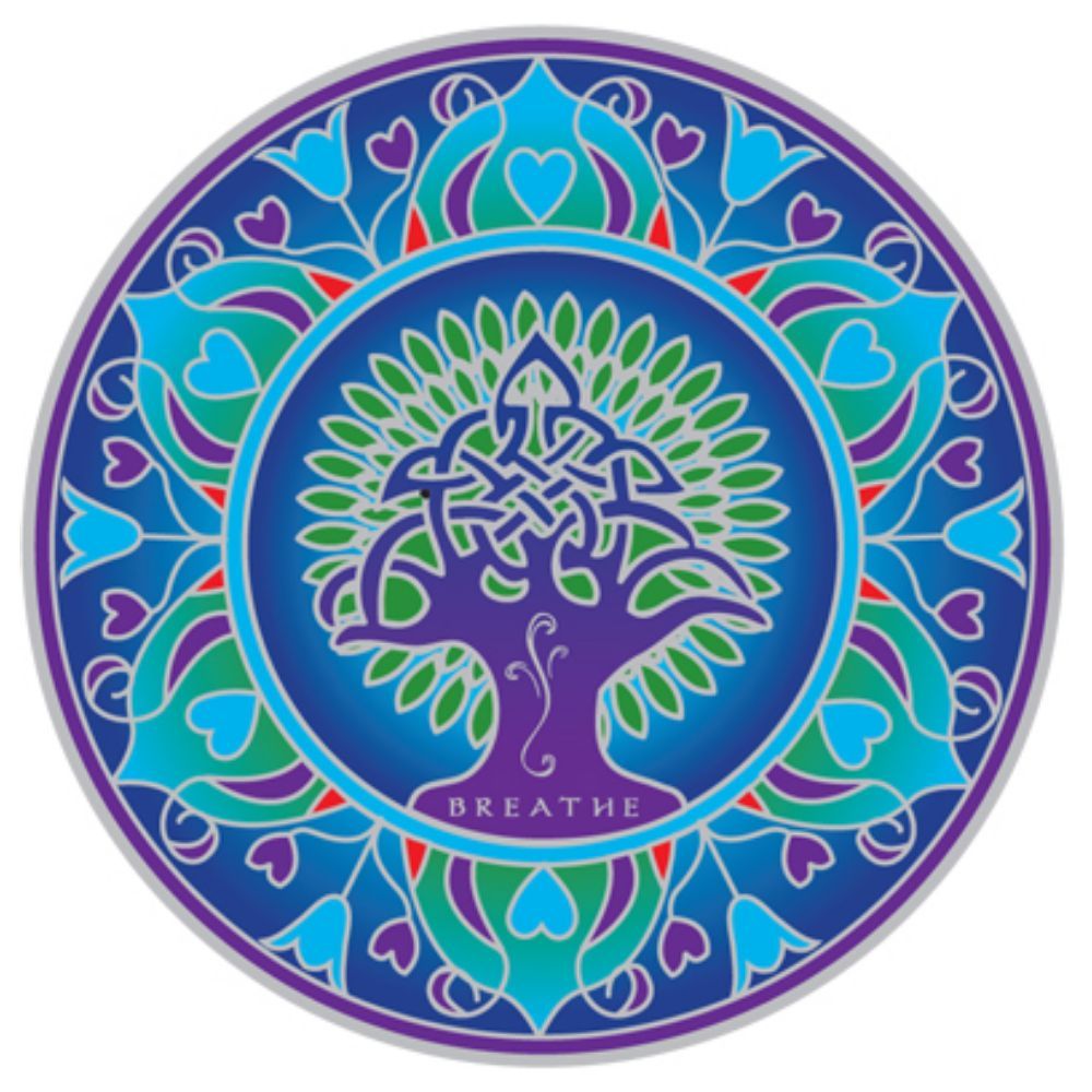 Sunseal Earth Mandala 14cm Window Sticker