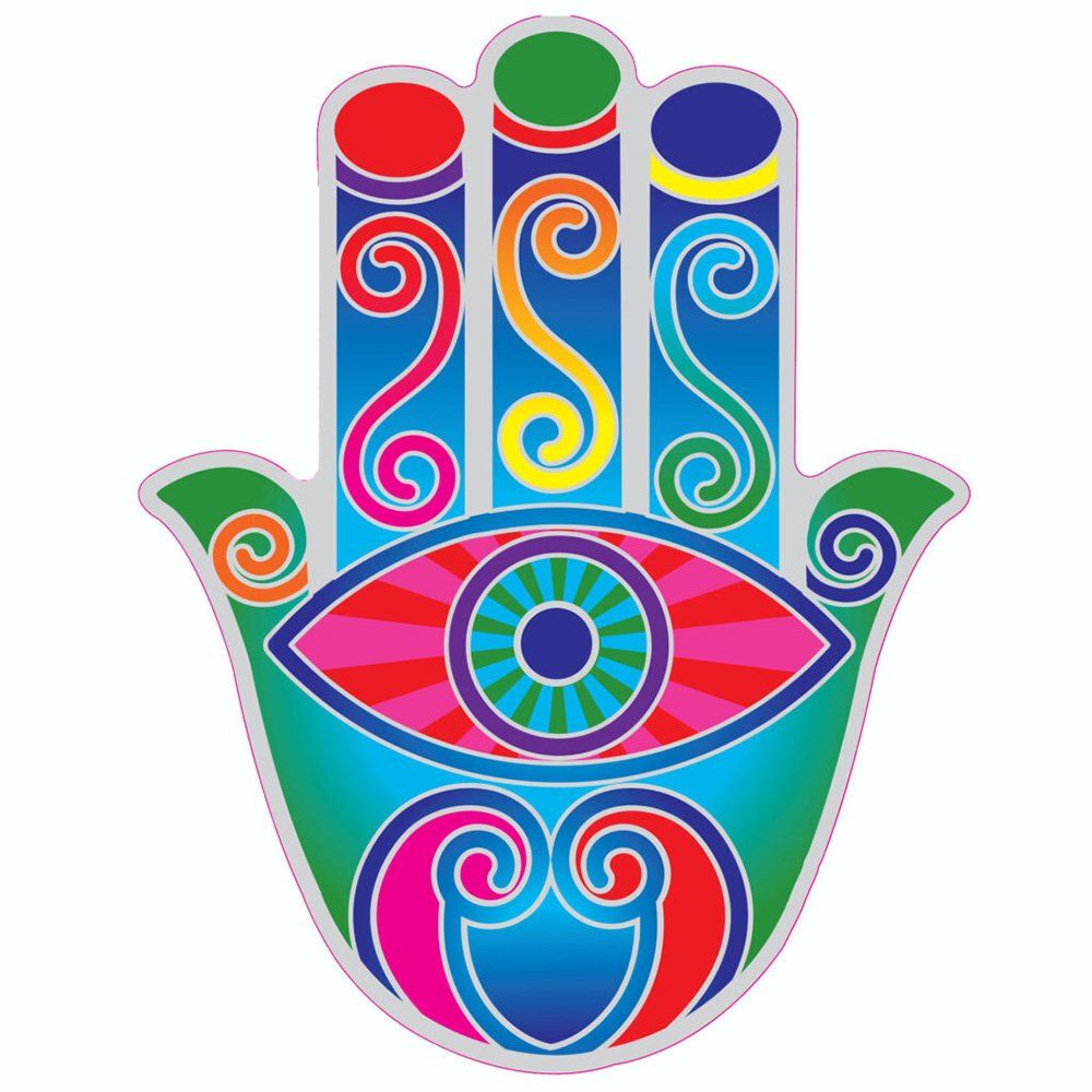 Suncatcher Hamsa Hand Window Sticker