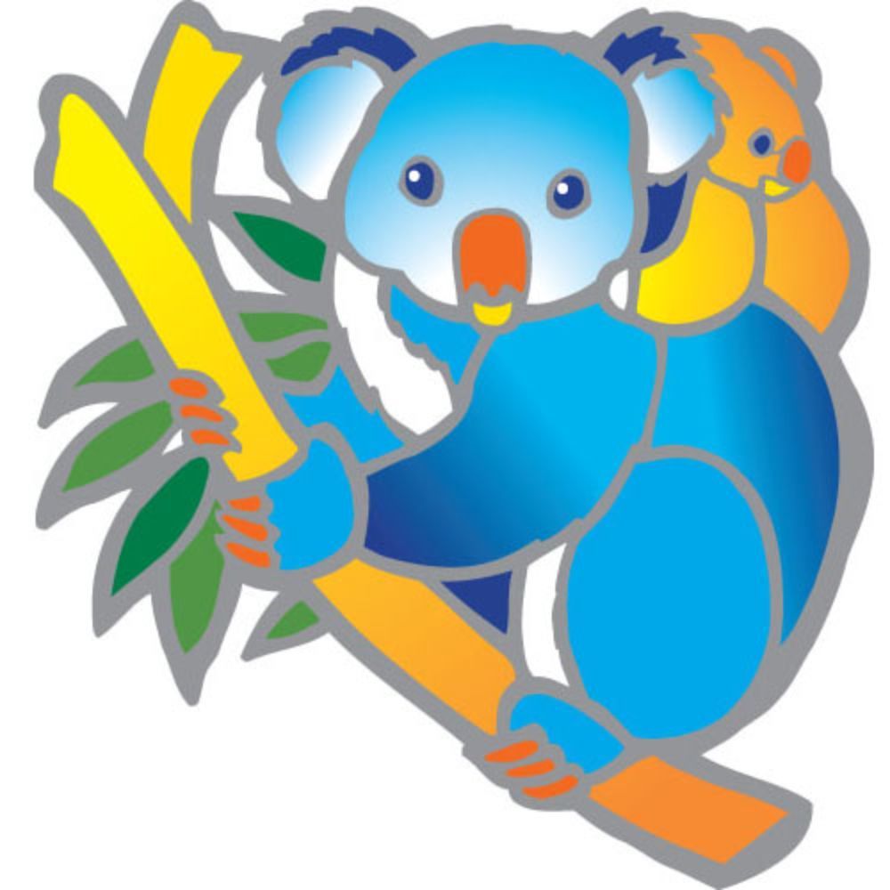 Suncatcher Koala Window Sticker