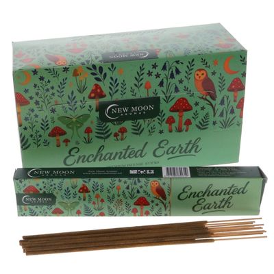 New Moon Enchanted Earth Incense Sticks 15g