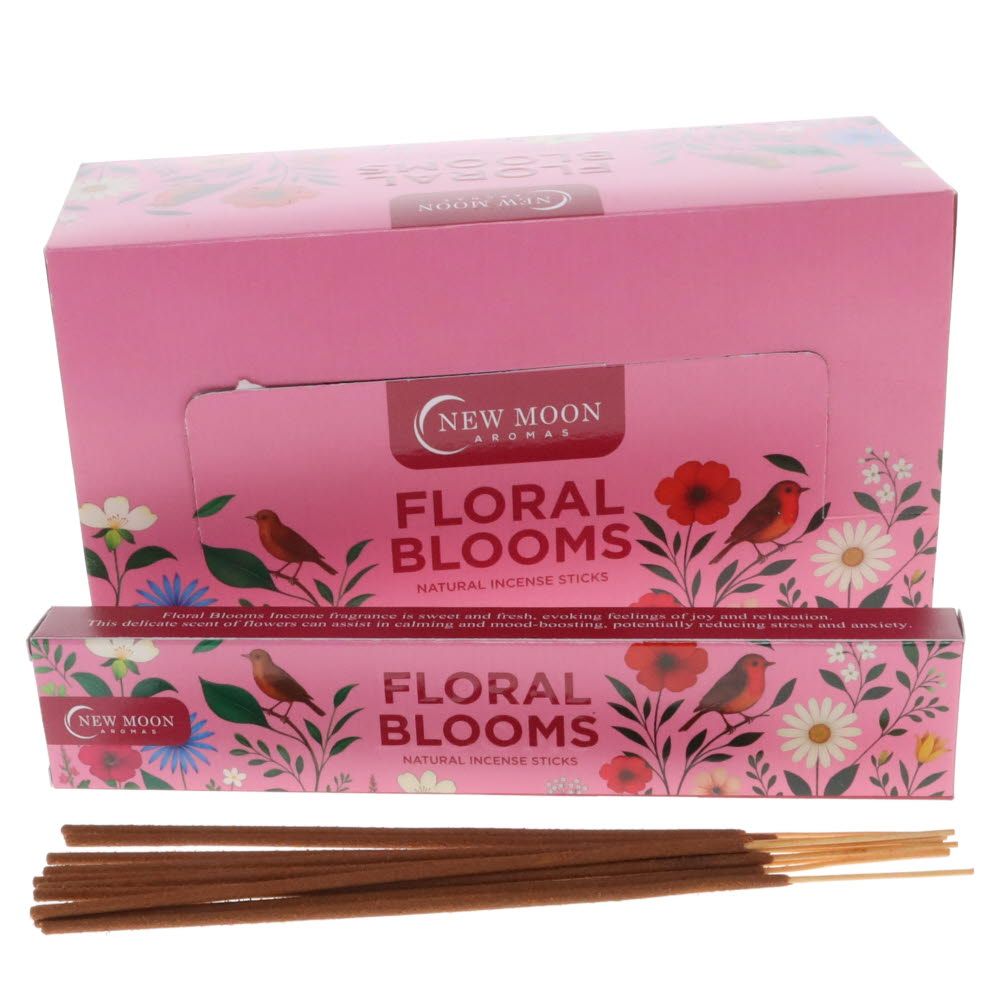 New Moon Floral Booms Incense Sticks 15g