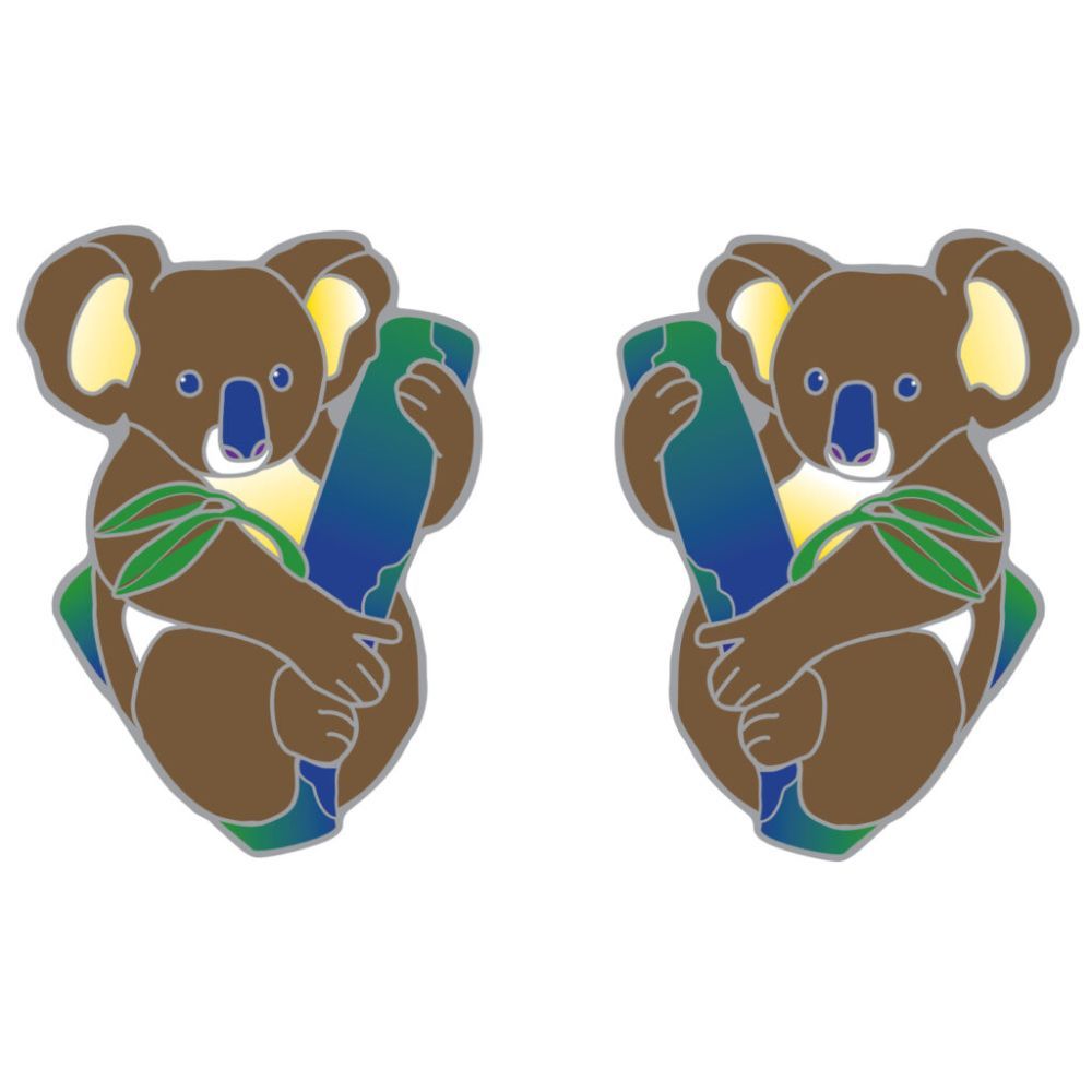 Sunlight Aussie Koala 6cm Window Sticker