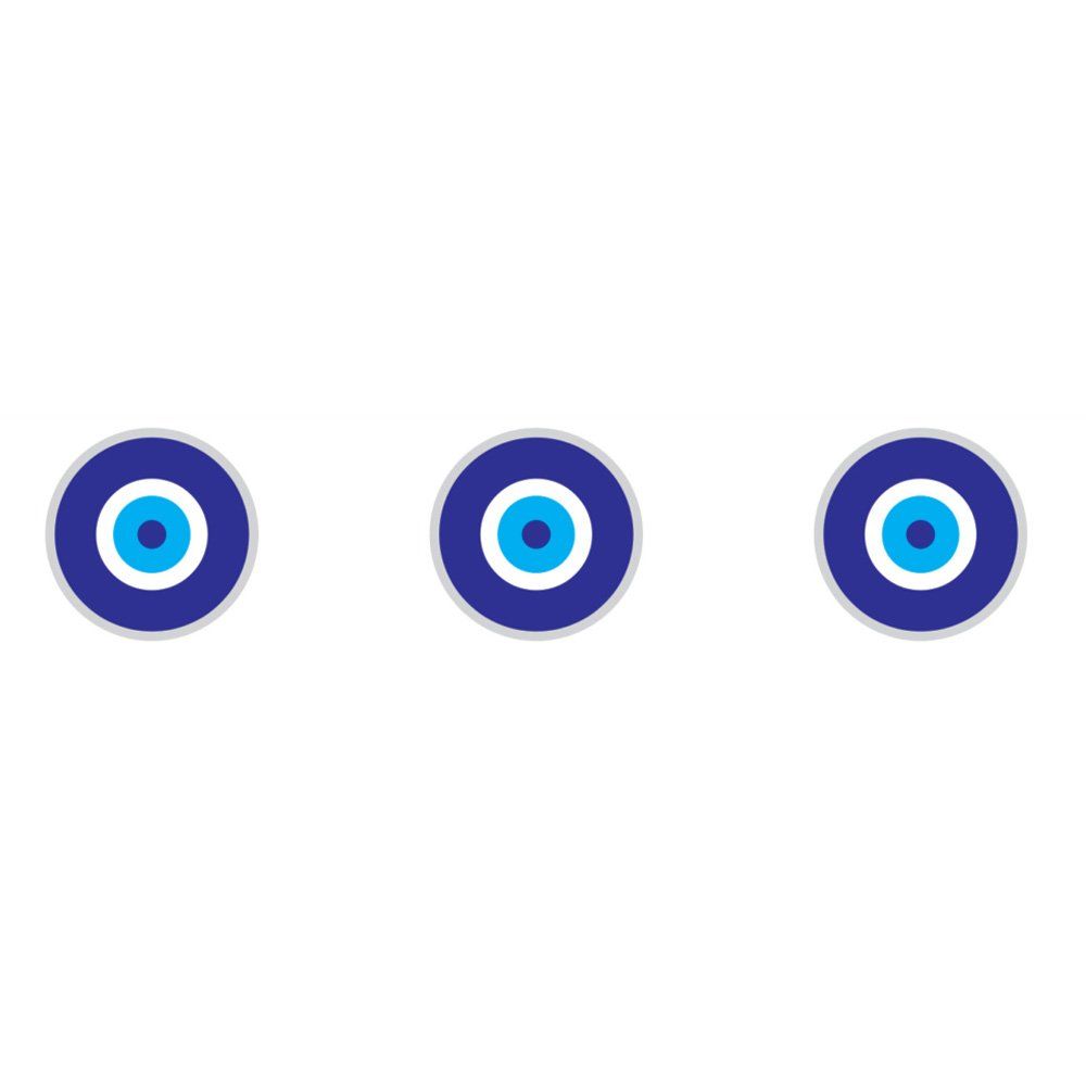 Sunstrip Blue Eye 28cm Window Sticker