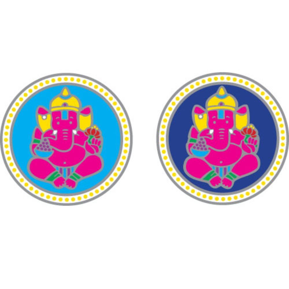 Sunlight Ganesha 6cm Window Sticker