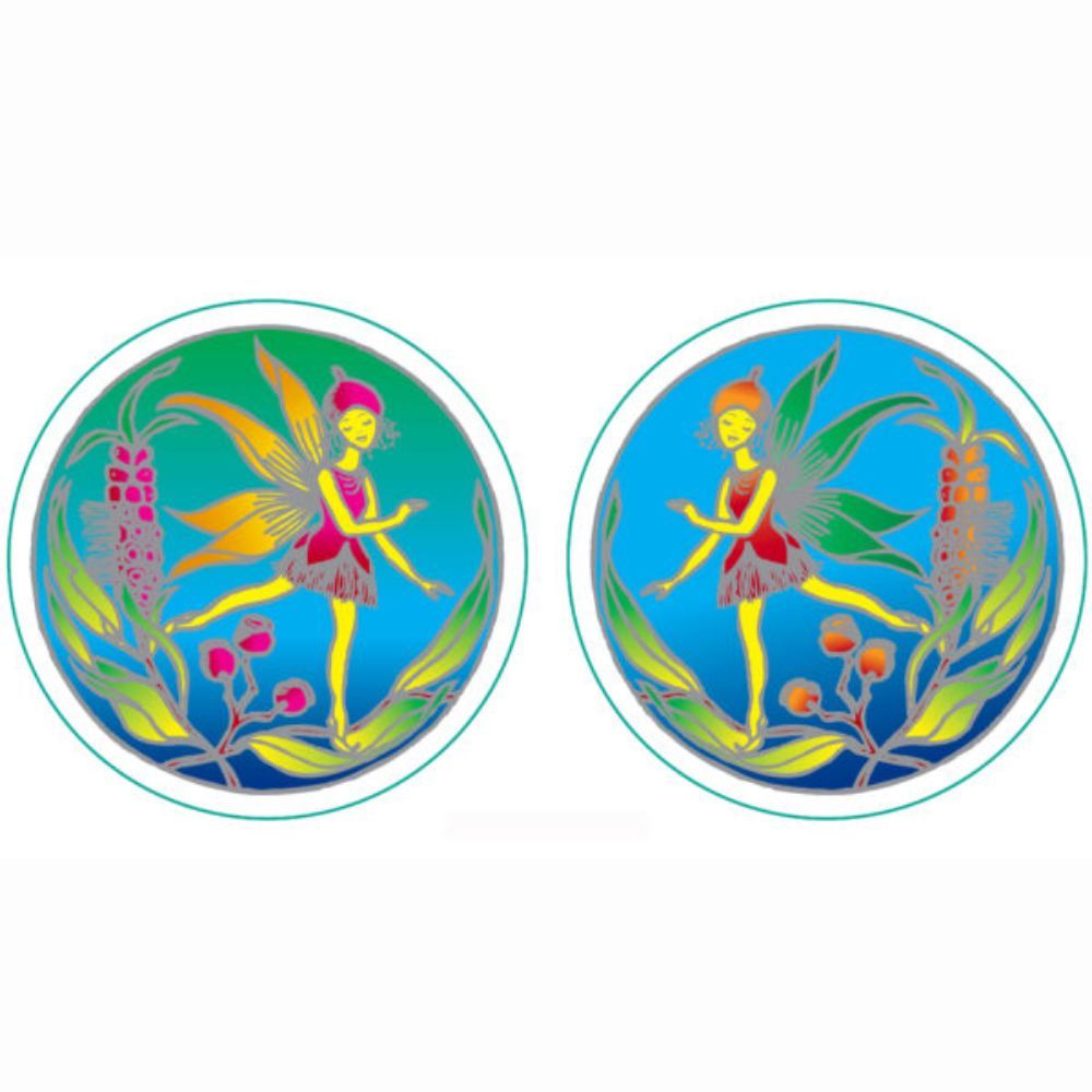 Sunlight Gumnut Fairy 6cm Window Sticker