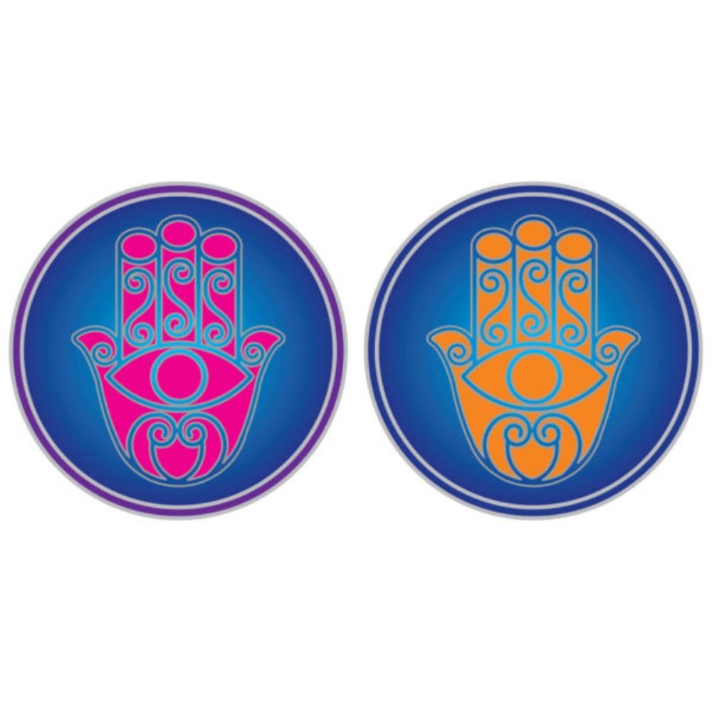 Sunlight Hamsa Hand 6cm Window Sticker