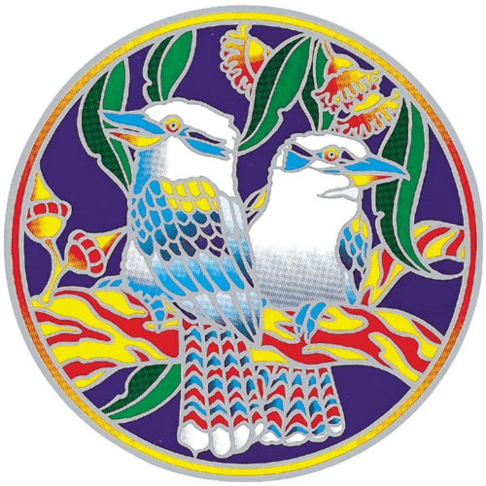 Sunseal Kookaburra 14cm Window Sticker