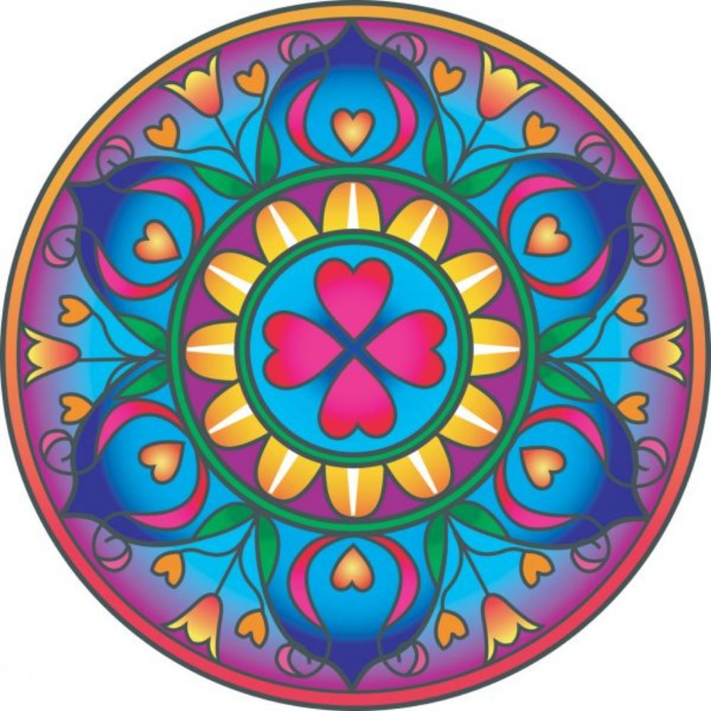 Sunseal Loving Kindness 14cm Window Sticker