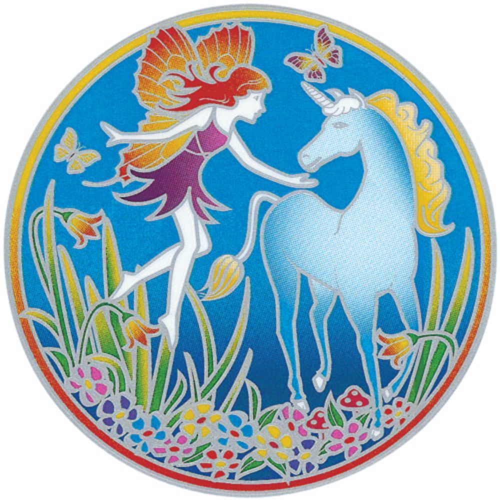 Sunseal Magic Unicorn 14cm Window Sticker