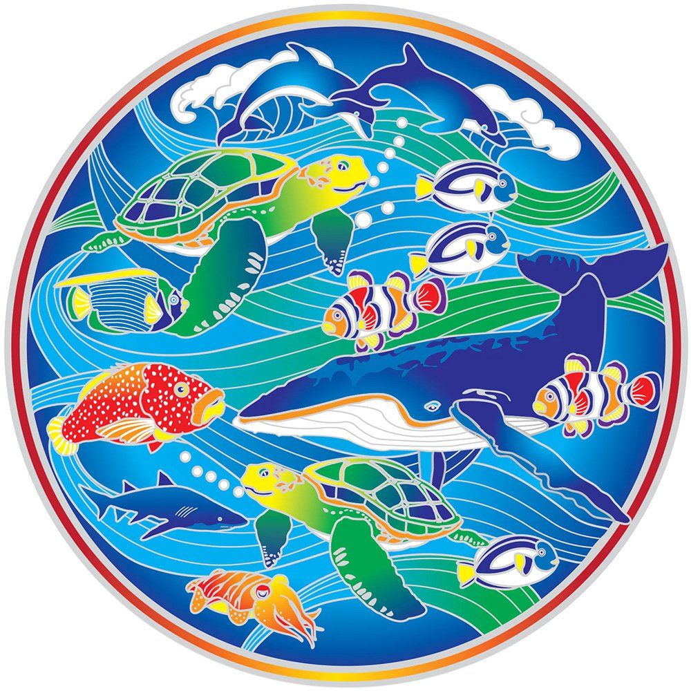 Sunseal One Ocean Window Sticker