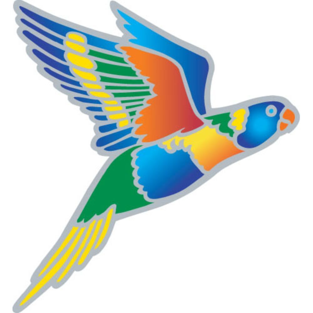 Suncatcher Rainbow Lorikeet Window Sticker