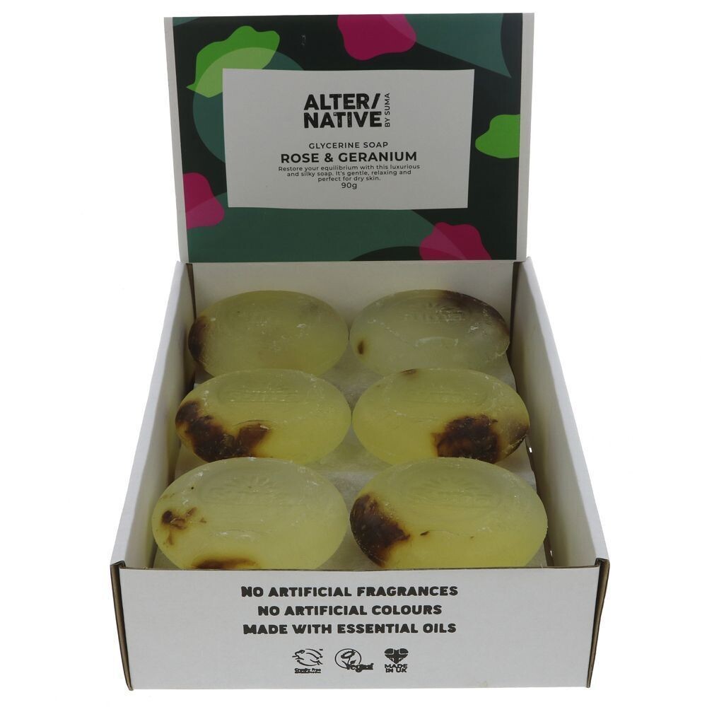 Glycerin soap - Rose &amp; Geranium