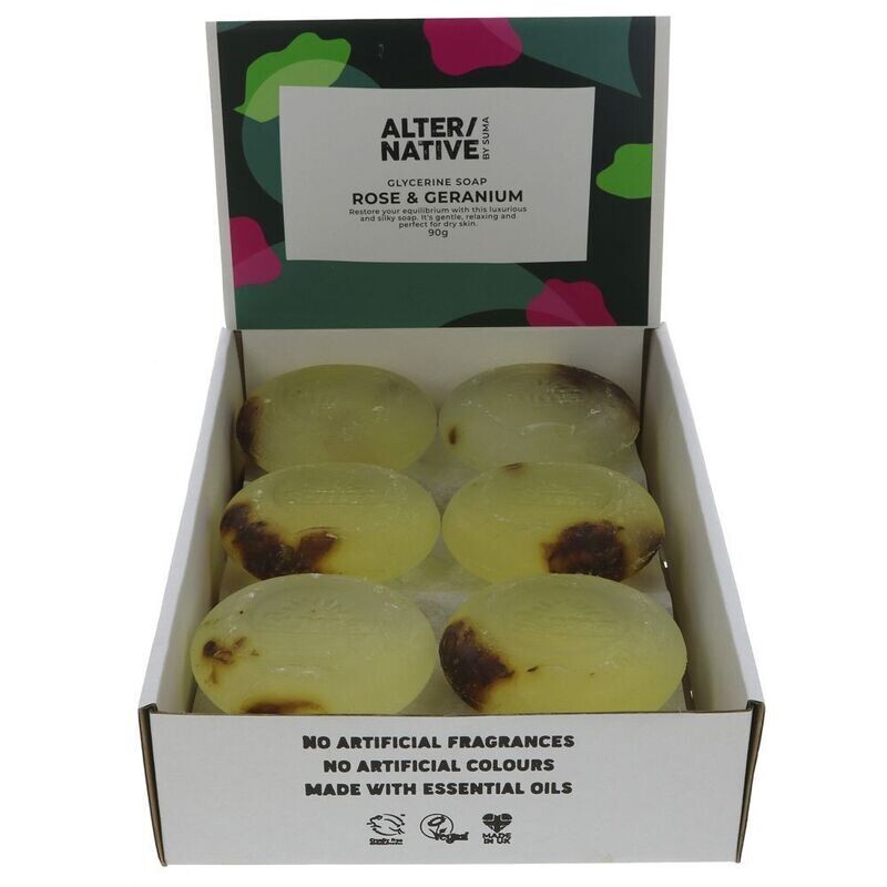 Glycerin soap - Rose &amp; Geranium