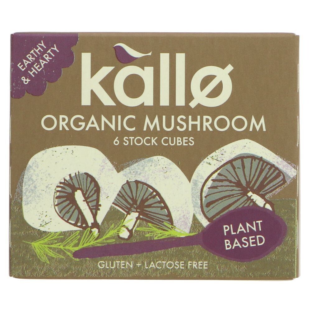 Kallo Organic Mushroom Stock Cubes