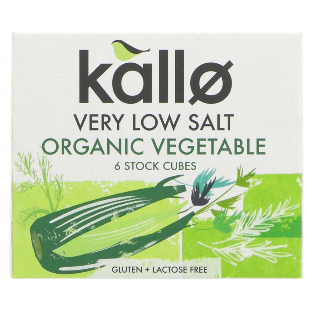 Kallo Very Low Salt Organic Vegetable Stock Cubes