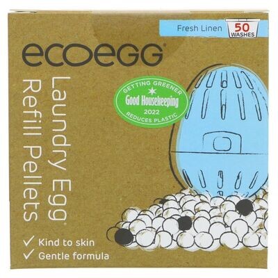 EcoEgg Laundry Egg Refill pellets Fresh Linen