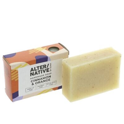 Alter/Native Cinnamon & Orange soap bar
