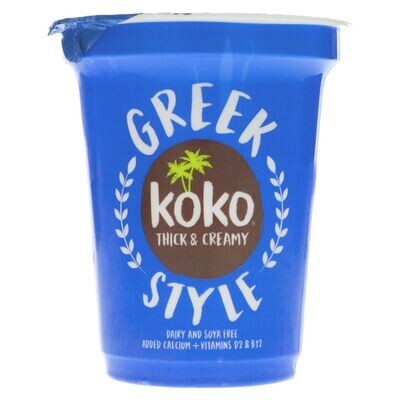 Koko Dairy Free Greek Style Yoghurt