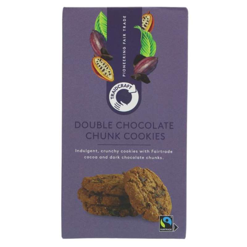 Double Chocolate Chunk Cookies