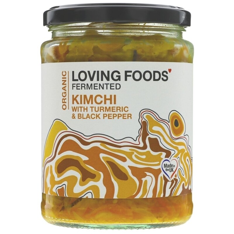 Kimchi  With Tumeric and Black Pepper