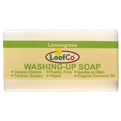 Loofco Washing Up Soap Bar -
Lemongrass