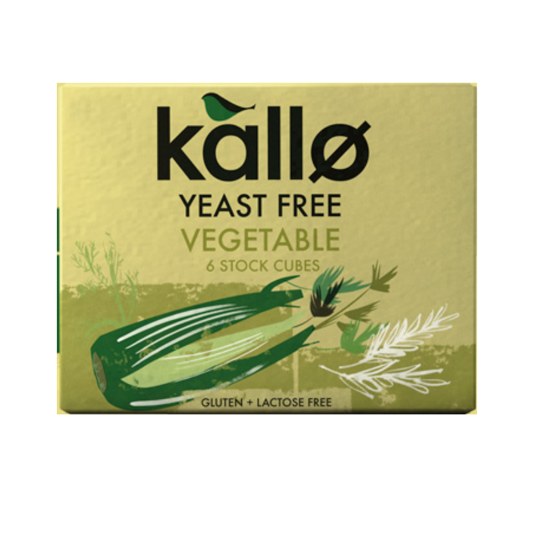 Kallo Vegetable Stock Cubes, Yeast free