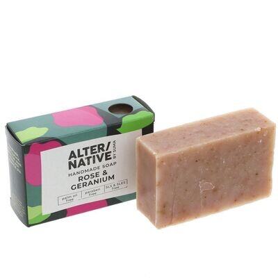 Alter/Native Rose &amp; Geranium soap bar