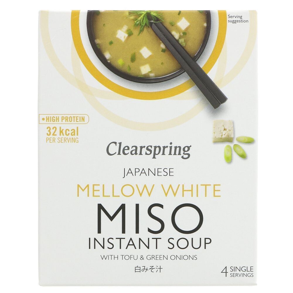 Clearspring Mellow White Miso Soup with Tofu