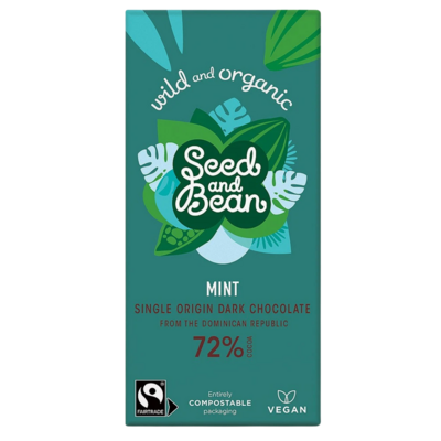 Seed & Bean Mint Chocolate bar