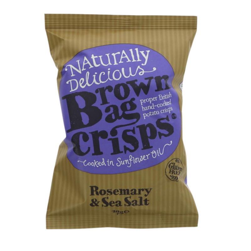 Rosemary and sea salt crisps