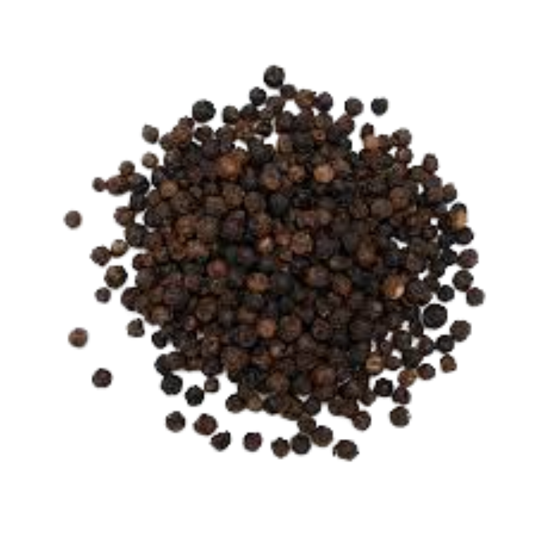 Whole black peppercorns 10g