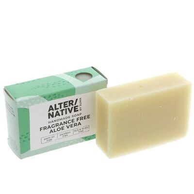 Alter/Native Fragrance Free Aloe Vera soap bar
