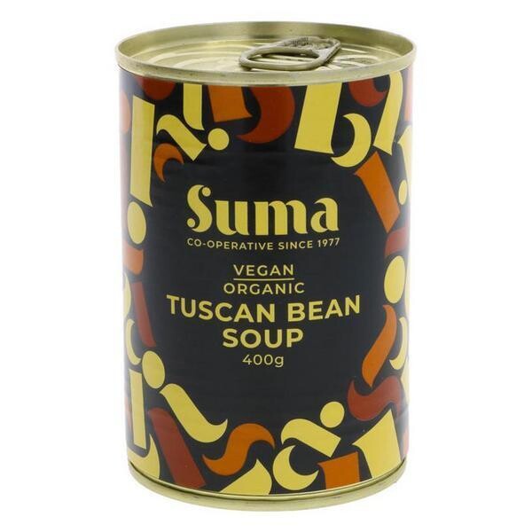 Suma Organic Tuscan Bean Soup Canned 400g