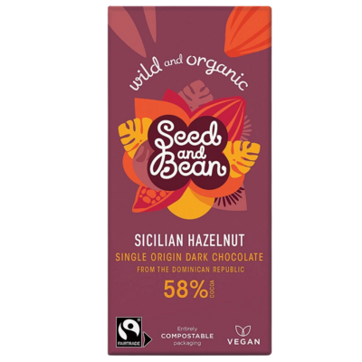 Seed & Bean Sicilian Hazelnut Chocolate bar