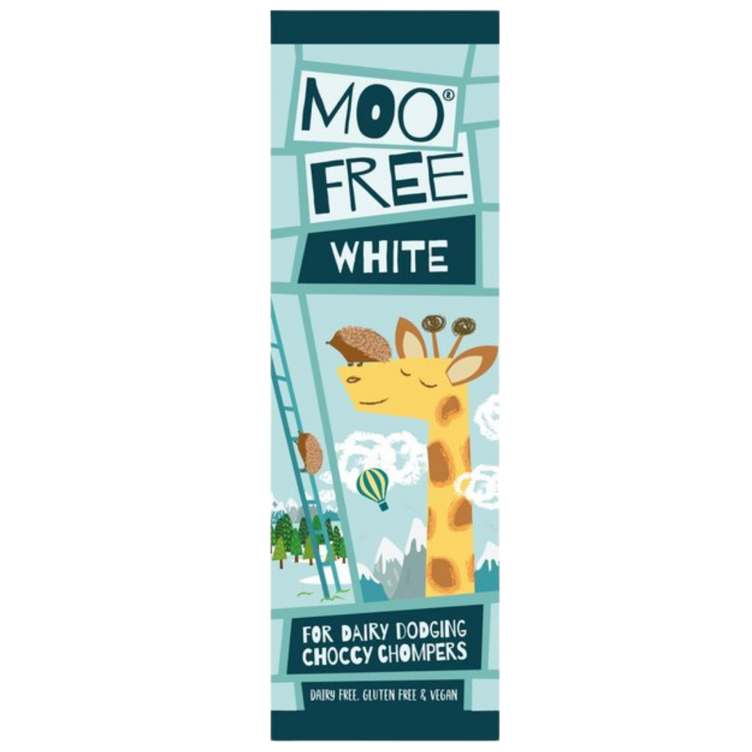 Moo Free small white chocolate bar