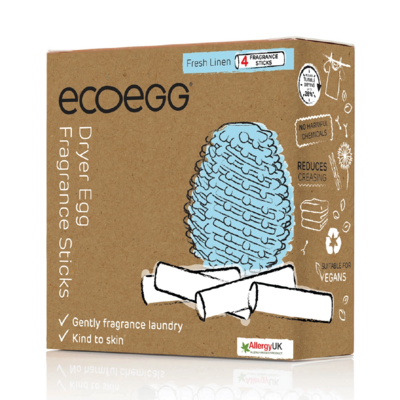 EcoEgg Dryer Egg Fragrance Sticks Fresh Linen
