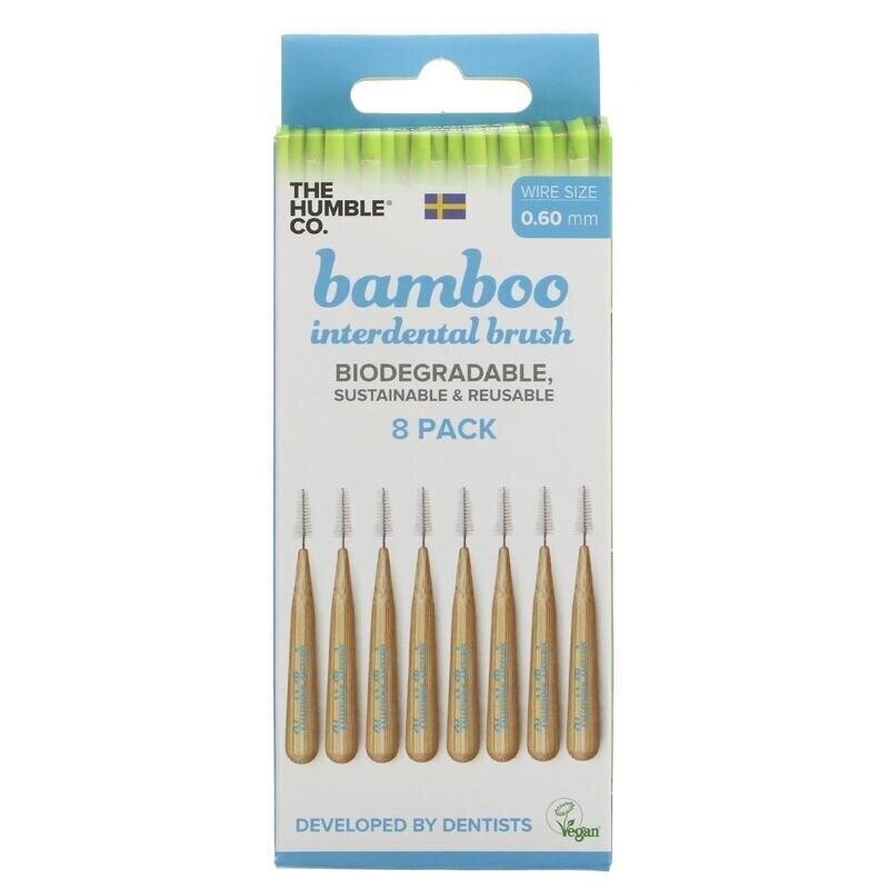 Bamboo Interdental Brushes (Blue 0.60mm)