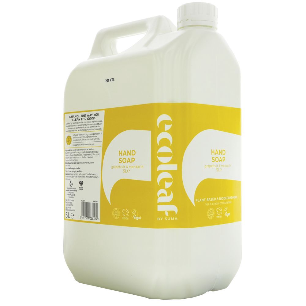 Ecoleaf Grapefruit Hand Soap 5ltr