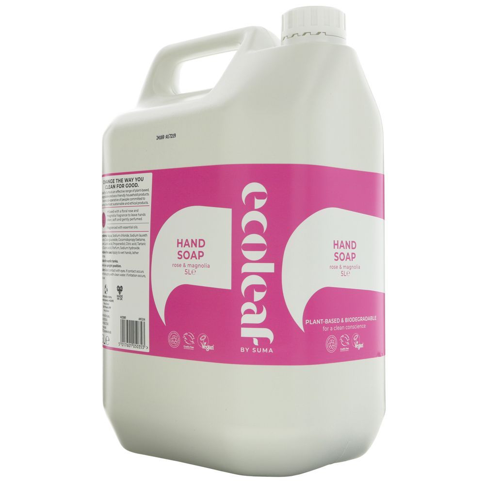 Ecoleaf Rose and Magnolia Hand Soap 5 litres