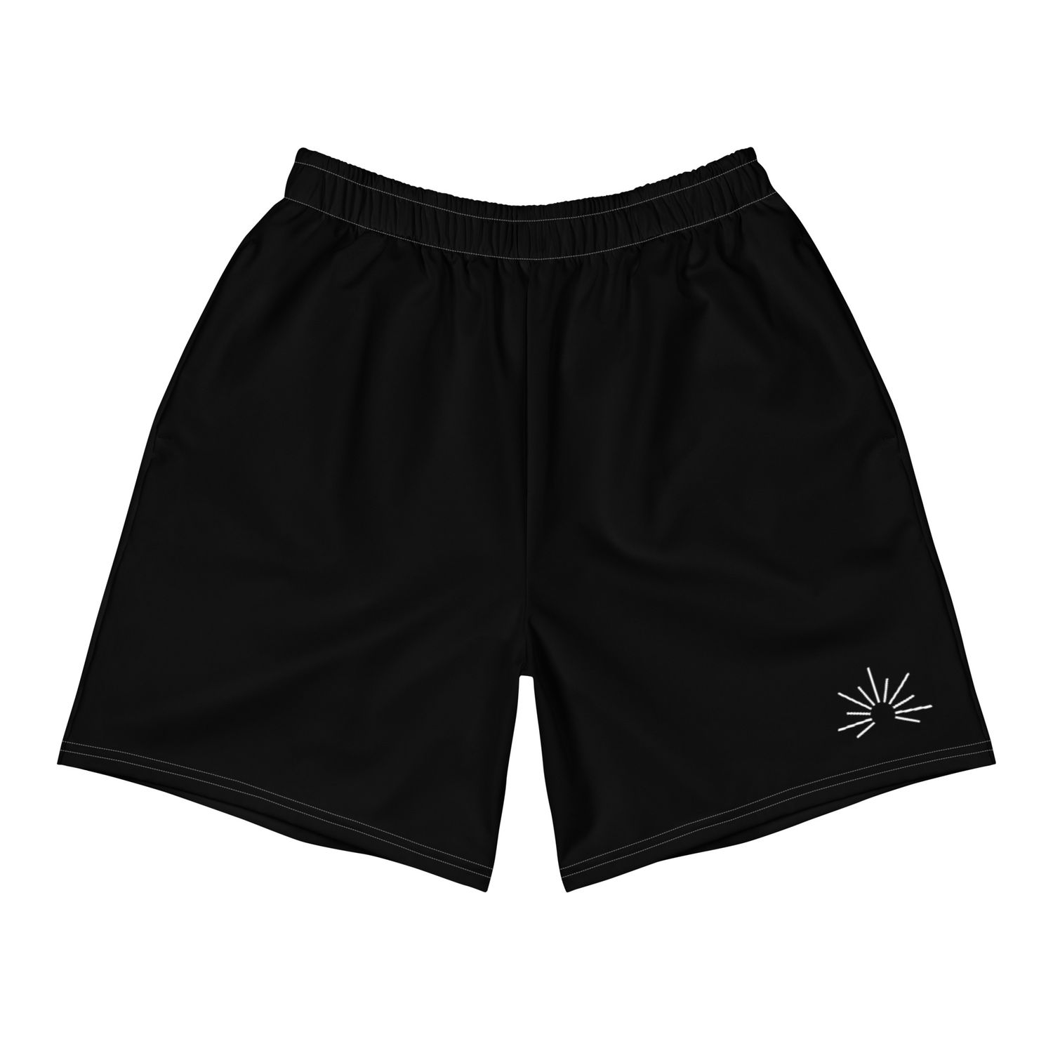 Sunrise Athletic Shorts | Black